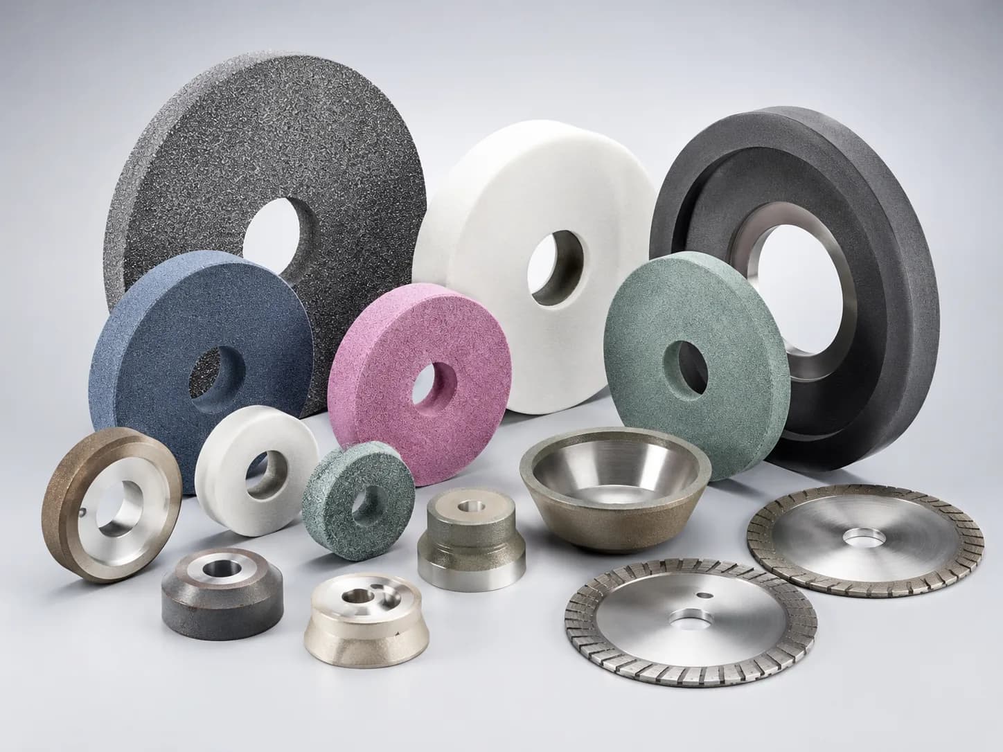 Assorted abrasive grinding wheels product collection